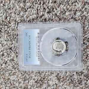 1973 S 10C Roosevelt Dime Proof PCGS PR69DCAM